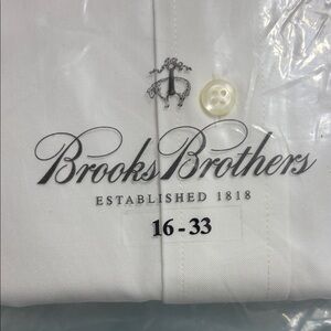 Brooks Brothers Classic White Dress Shirt